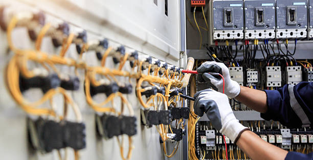 Professional Electrician technician working in Troup, TX